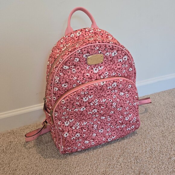 Michael Kors Floral Backpack - Picture 1 of 10